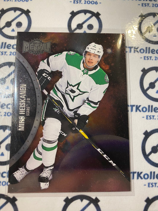 2021/22 Skybox NHL Metal Universe Base Miro Heiskanen #3 Stars