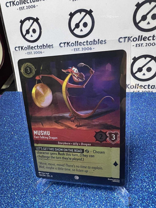 Disney Lorcana -Reign of Jafar FOIL-130/204	Mushu - Fast-Talking Dragon