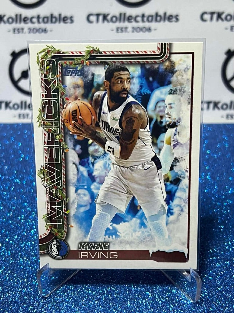 2025-26 Topps Holiday NBA Image Variation #SSV-AT Kyrie Irving Mavericks