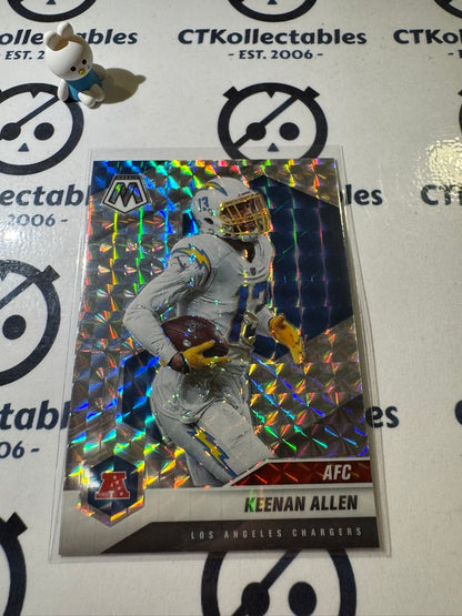 2021 PANINI NFL MOSAIC KEENAN ALLEN AFC SILVER MOSAIC PRIZM #239 CHARGERS
