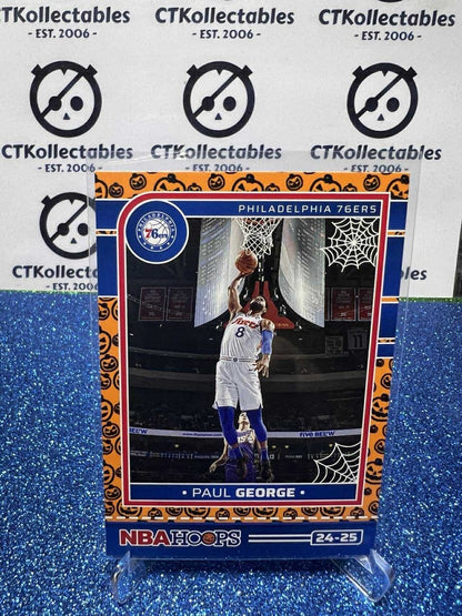 2024-25 Panini NBA HAUNTED HOOPS Orange Pumpkin #40 Paul George 76ers