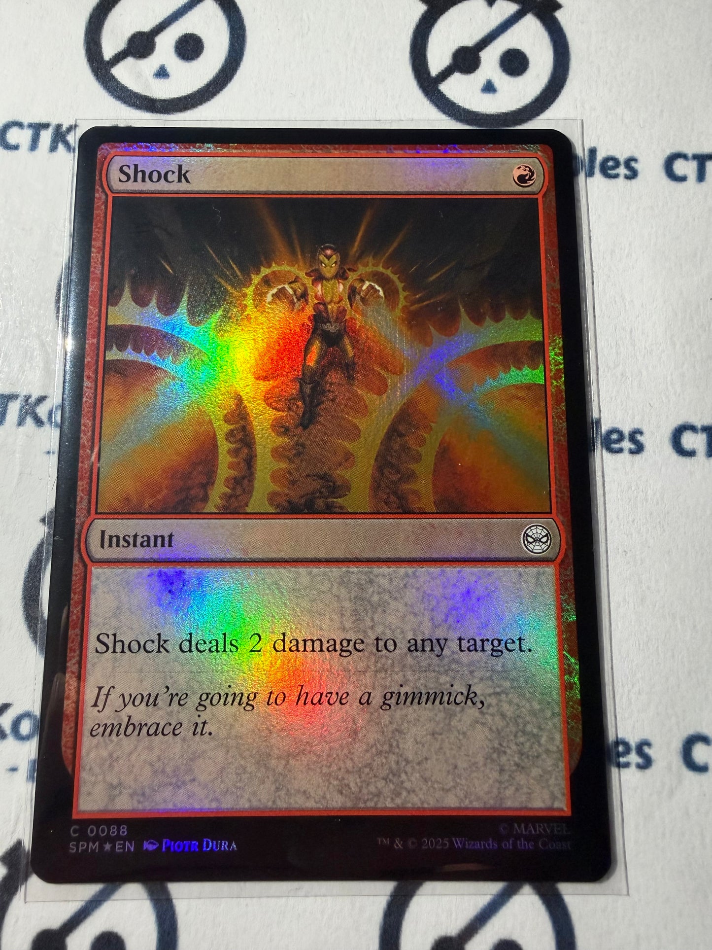 Shock Foil #88 Marvel's Spider-Man MTG Magic The Gathering