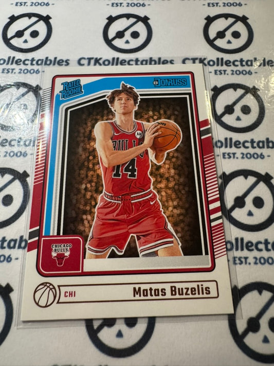 2024-25 NBA Panini Donruss Matas Buzelis Rated rookie RC #240 Bulls
