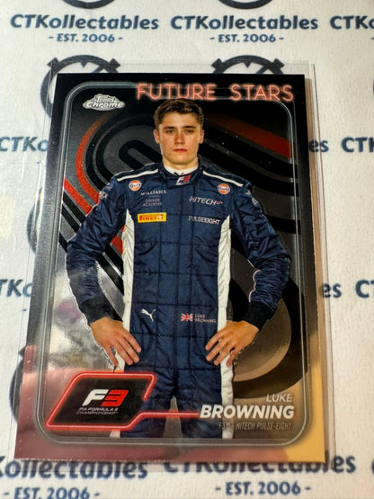 2024 Topps Chrome F1 Future Stars Luke Browning #55 F3