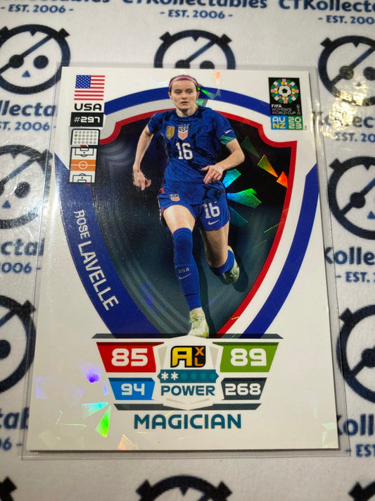 2023 FIFA WWC Adrenalyn Magician Rose Lavelle #297 USA