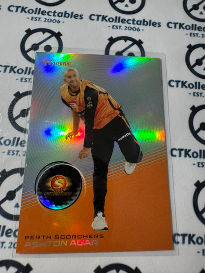 2025/26 CA Cricket Traders Ashton Agar Silver Parallel #S115