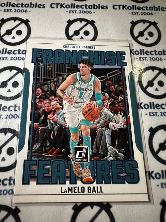 2023-24 NBA Panini Donruss LaMelo Ball Franchise Features #12 Hornets