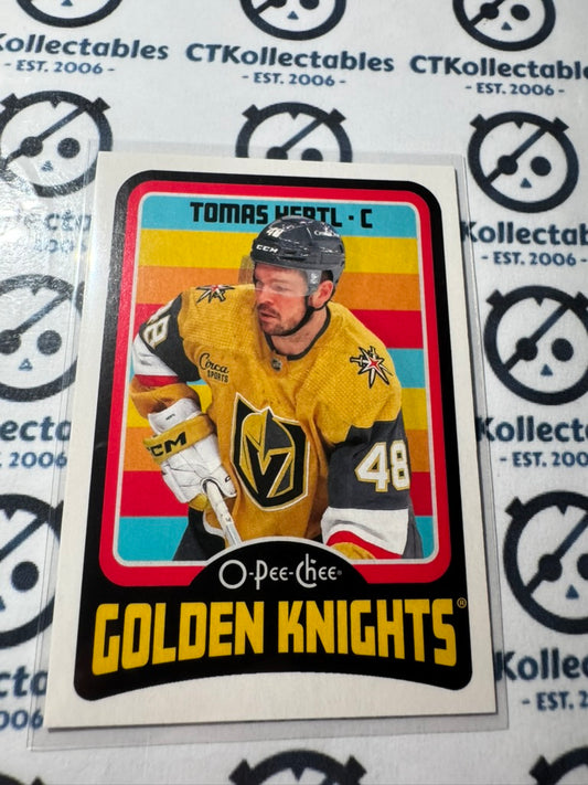 2024-25 O-Pee-Chee Hockey RETRO #540 Tomas Hertl Vegas Golden Knights