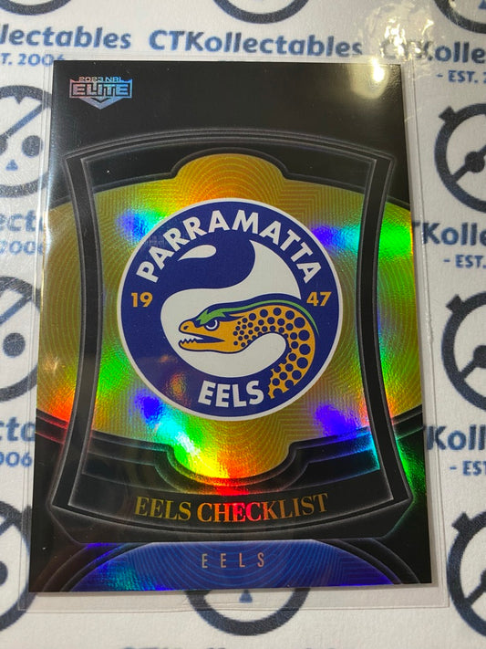 2023 NRL Elite Silver Parallel - Paramatta Eels Checklist P091