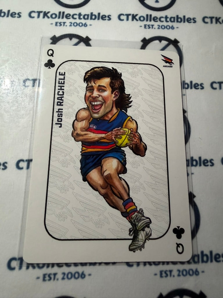 2026 Teamcoach AFL Wildcard Playing Cards Josh Rachelle Crows