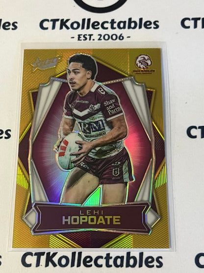 2026 Select NRL League Heroes Luminous Base #L77 Lehi Hopoate Sea Eagles