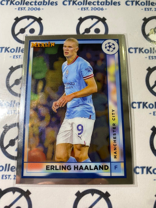 2022/23 Topps Merlin UEFA Erling Haaland Base #92 Manchester City