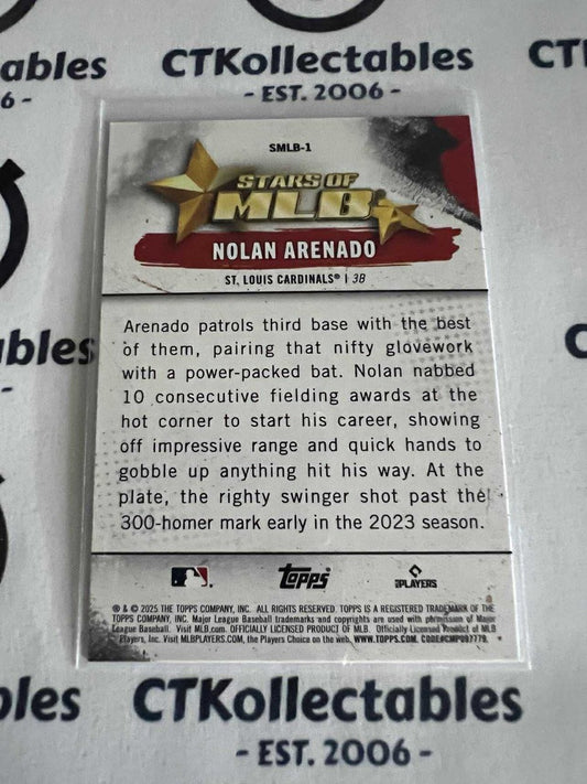 2025 Topps Series 1 Baseball #SMLB-1 Nolan Arenado St. Louis Cardinals