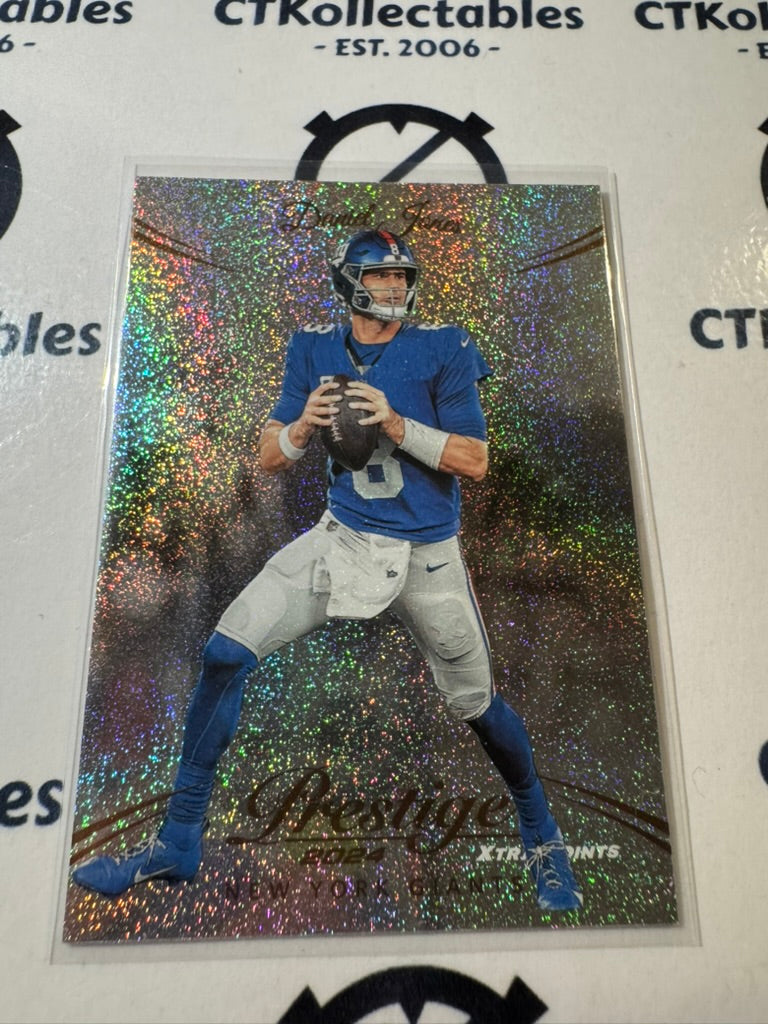 2024 NFL Prestige Dots Xtra Points #220 Daniel Jones New York Giants