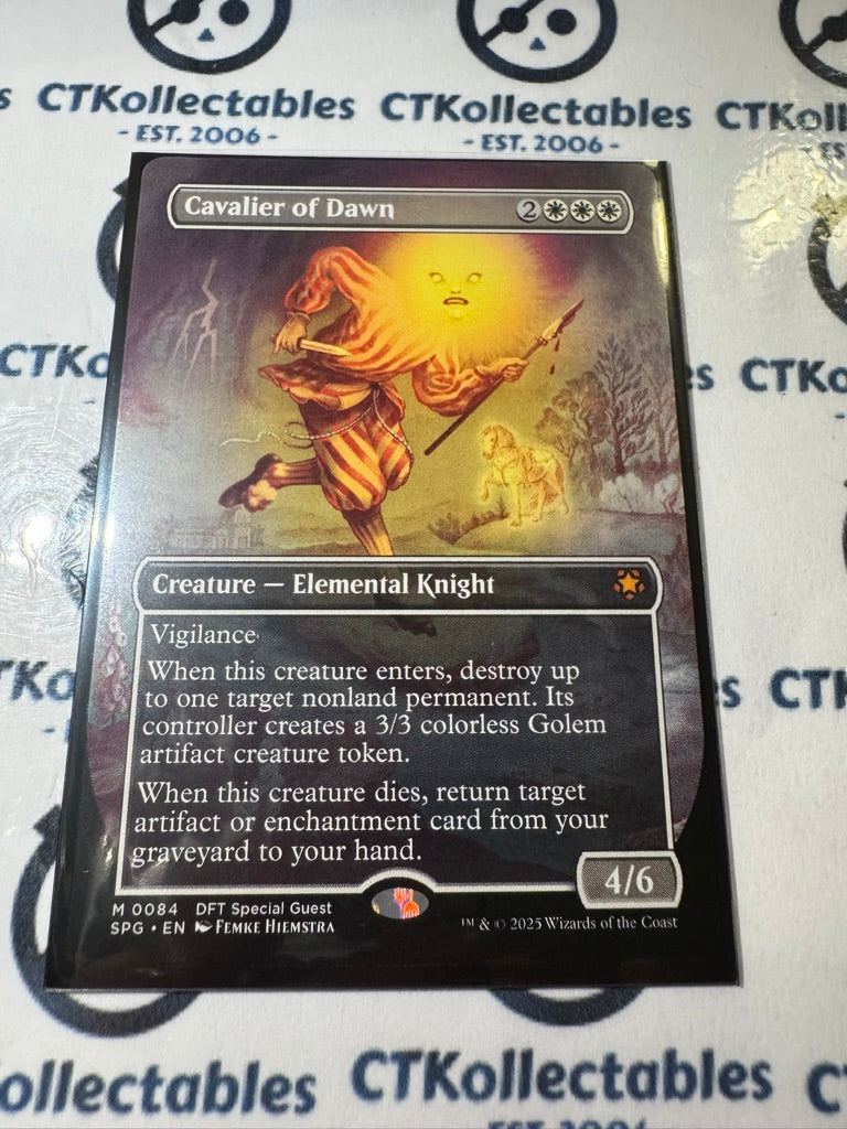 2025 Magic The Gathering AETHERDRIFT Cavalier Of Dawn Special Guest #0084