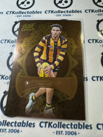 2023 AFL Legacy Chad Wingard LP100 Legacy Plus #060/425 Hawks