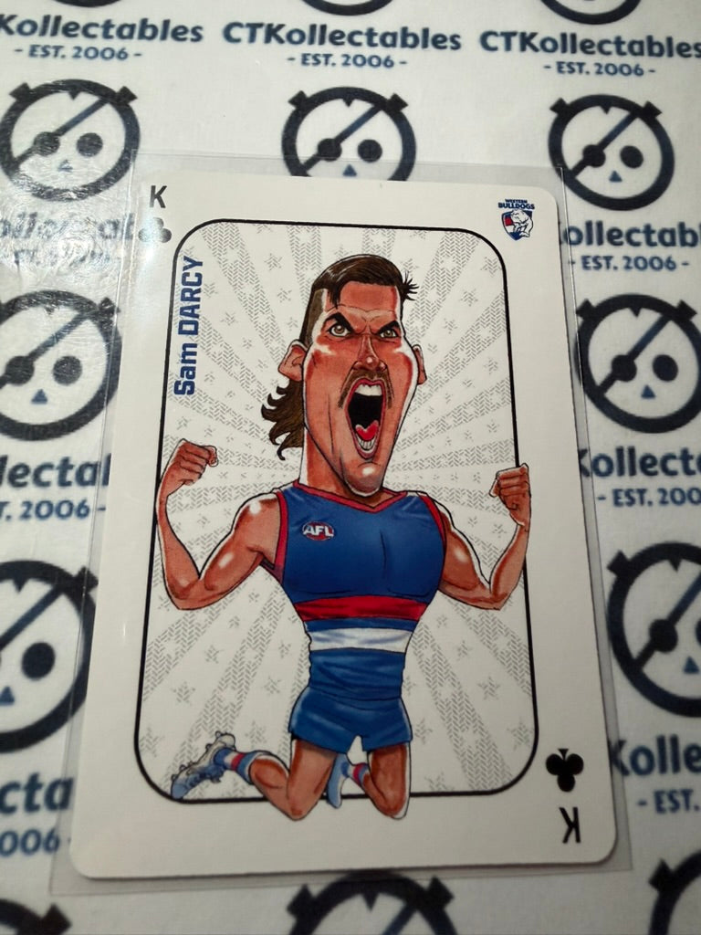 2026 Teamcoach AFL Wildcard Playing Cards Sam Darcy Bulldogs