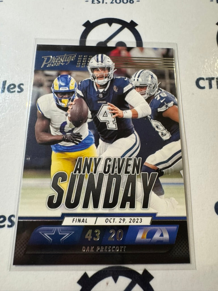 2024 NFL Prestige Dak Prescott Any Given Sunday #AGS-DPT Cowboys