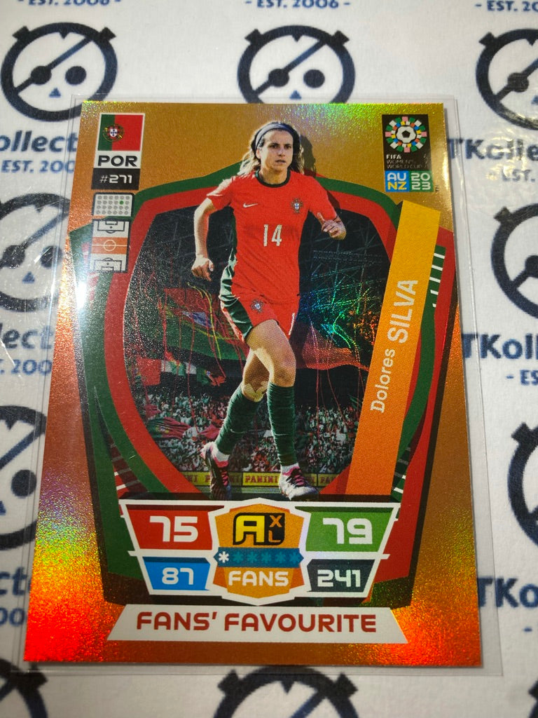 2023 FIFA WWC Adrenalyn Dolores Silva Fans' Favourite #271 POR