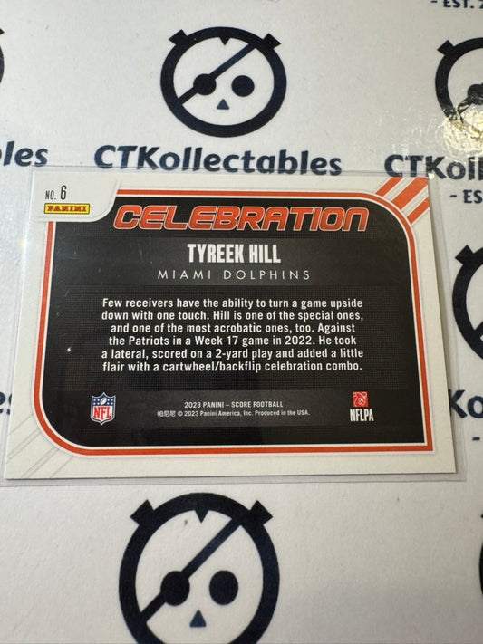 2023 NFL Score CELEBRATION #6 Tyreek Hill, Miami Dolphins