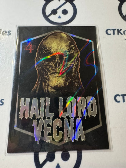 2023 Topps Stranger Things Season 4 #LV-4 Hail Lord Vecna Insert Card