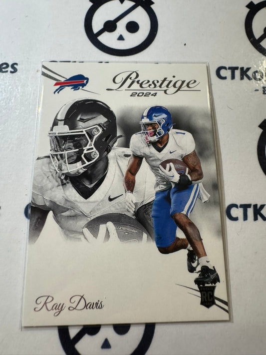 2024 NFL Prestige Rookie Card #387 Ray Davis Buffalo Bills