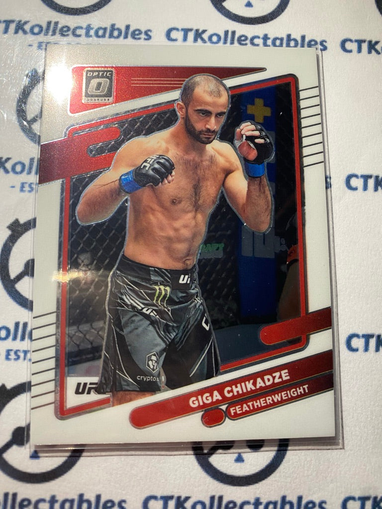 2022 UFC Panini Optic Base #29 Giga Chikadze - Featherweight