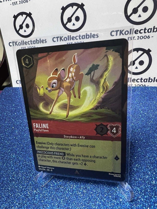 Disney Lorcana -Reign of Jafar FOIL- 145/204	Faline - Playful Fawn R