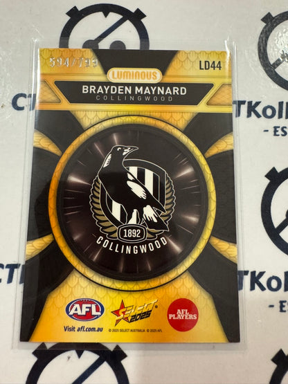 2025 AFL Footy Stars Luminous Brayden Maynard Dragon Scales #LD44 #594/799