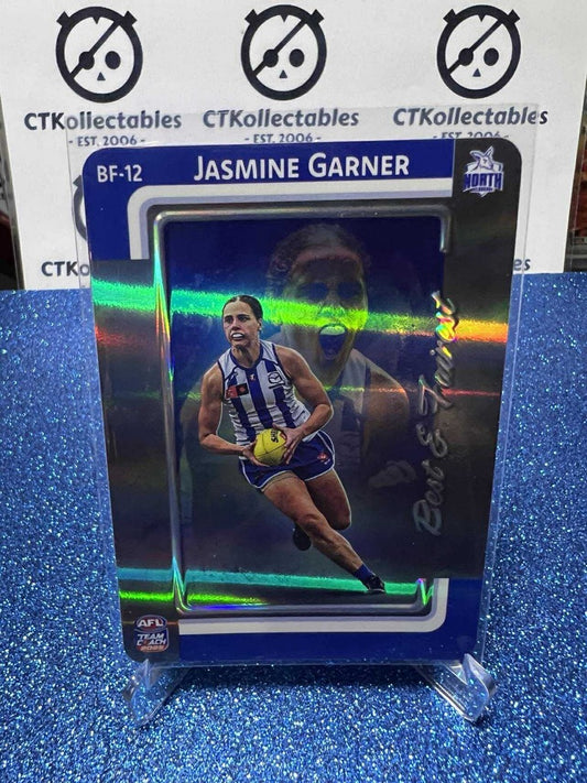2025 AFLW TEAMCOACH JASMINE GARNER SILVER BEST & FAIREST #BF-12 KANGAROOS
