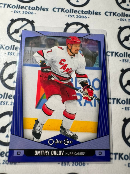 2024-25 O-Pee-Chee Hockey BLUE BORDER #311 Dmitry Orlov Carolina Hurricanes