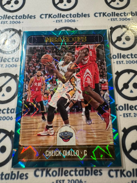 2017-18 NBA Panini Hoops Cheick Diallo Teal Explosion #165 Pelicans
