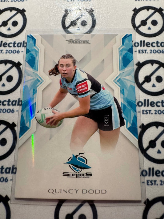2025 NRL Traders NRWL WOMENS W 16 / 70 Sharks Quincy Dodd