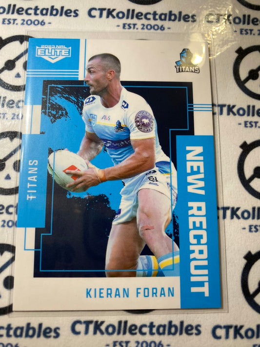2023 NRL Elite New Recruit - Kieran Foran #NR11/34