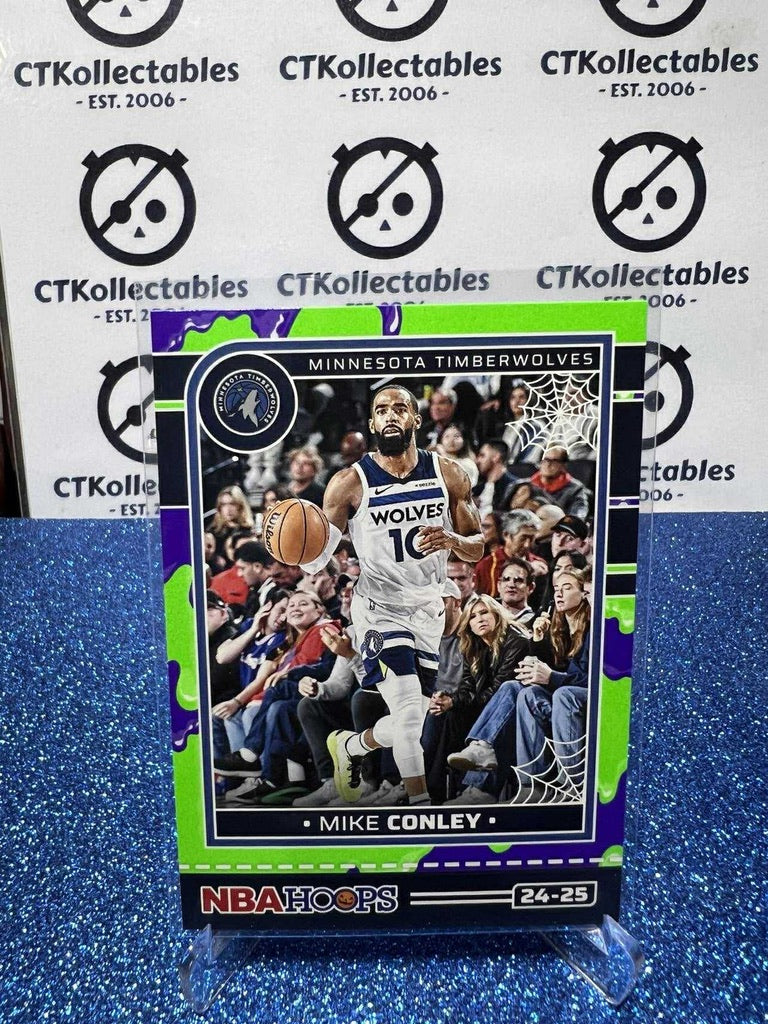 2024-25 Panini NBA HAUNTED HOOPS Slime Parallels #157 Mike Conley Minnesota