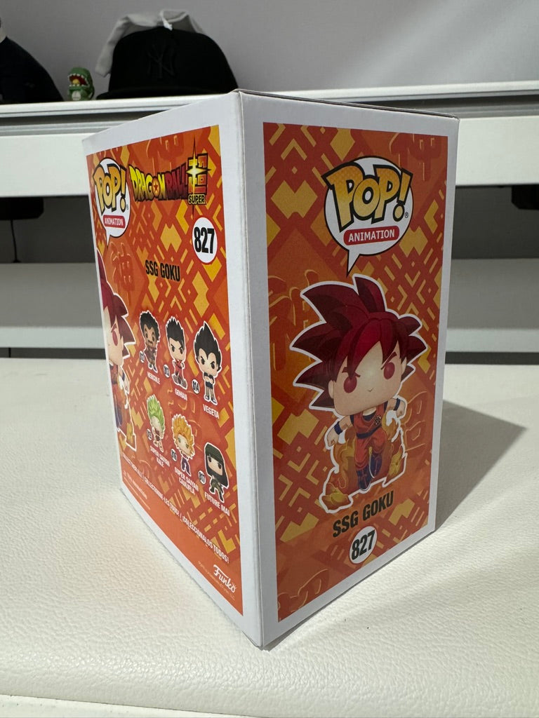 Funko Pop! Dragon Ball Z #827 SSG Goku RARE 2020 Summer Convention