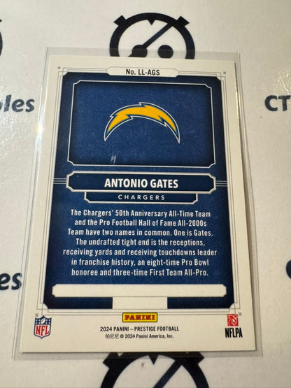 2024 NFL Prestige Antonio Gates Living Legends  #LL- AGS Chargers