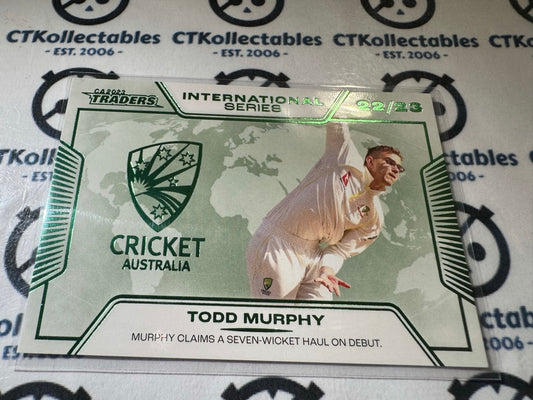 2023/24 TLA Cricket Traders Todd Murphy International Series IS12/32