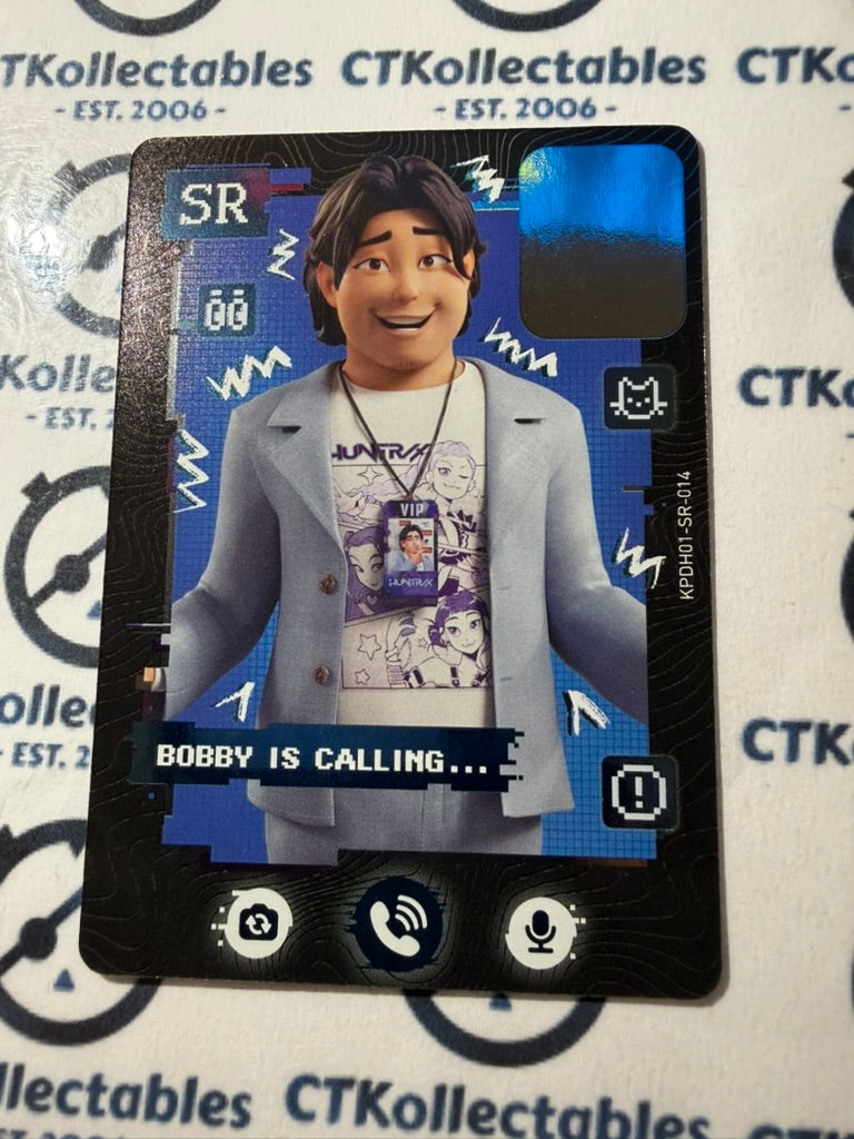 Bobby is Calling SR KPDH01-SR-014 K-Pop Demon Hunters Netflix Kayou Card