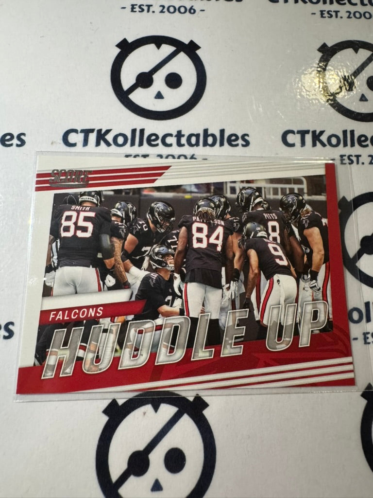 2022 NFL Panini Score Huddle Up #HU-ATL 4 Atlanta Falcons