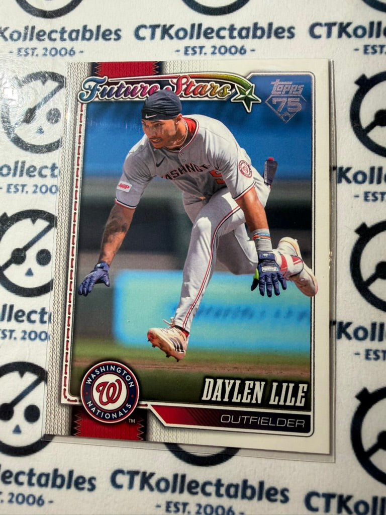 2026 Topps Series 2 - Daylen Lile #549 Future Stars Nationals