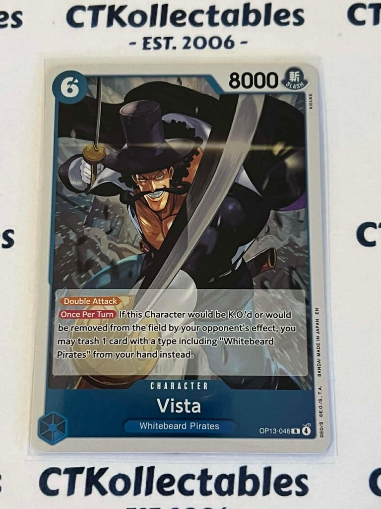 One Piece - Carrying on his will FOIL OP13-046 – Vista– Rare