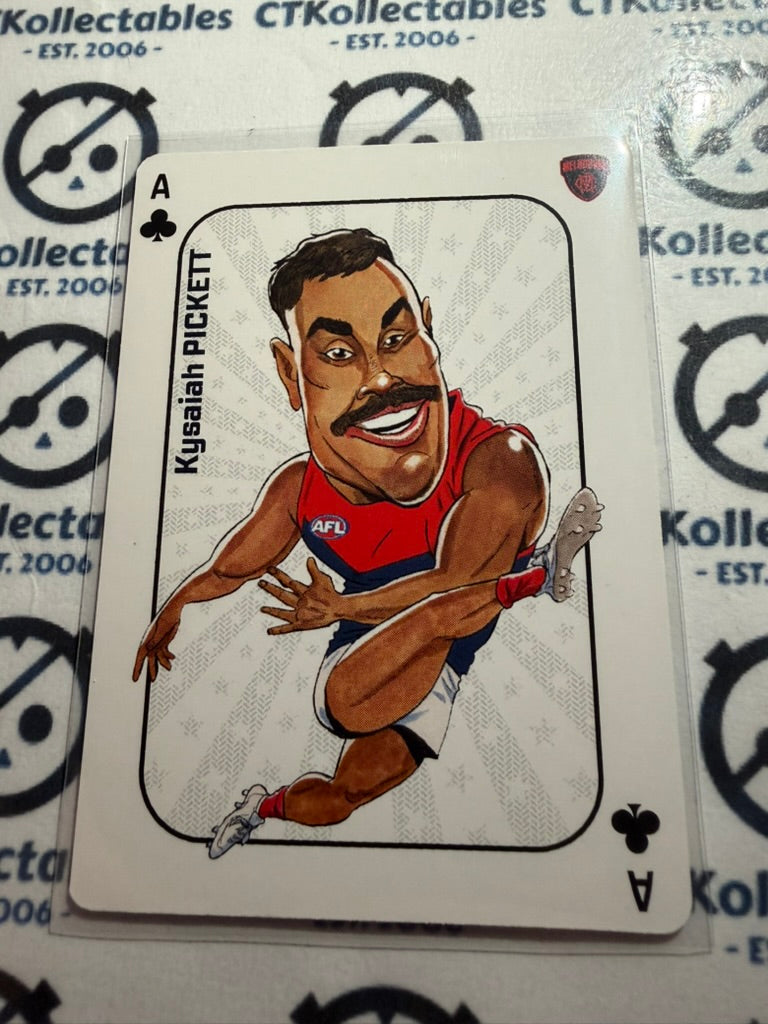 2026 Teamcoach AFL Wildcard Playing Cards Kysaiah Pickett Demons