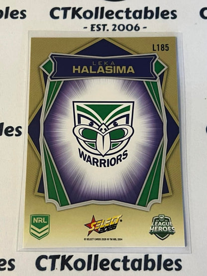 2026 Select NRL League Heroes Luminous Base #L185 Leka Halasima Warriors