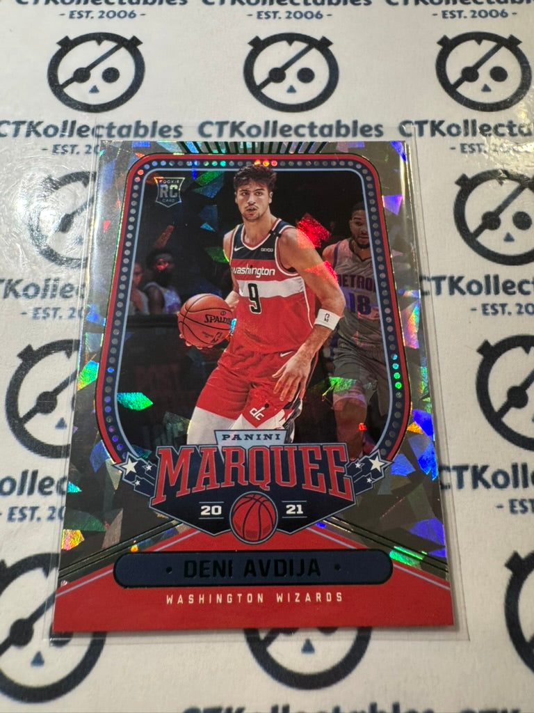 2020-21 NBA Panini Chronicles Deni Avdija Marquee Green Ice #249