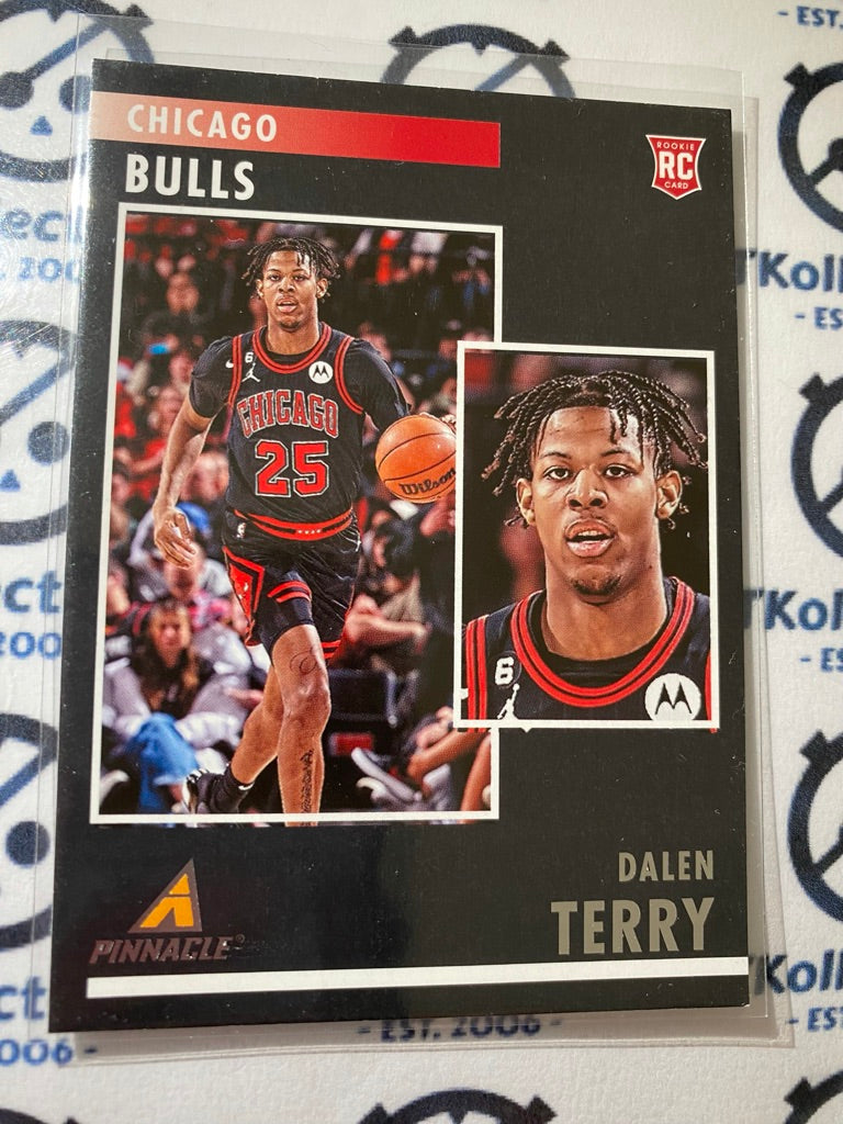 2022/23 Panini NBA Chronicles Pinnacle Dalen Terry rookie #90 Bulls