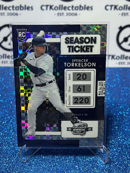2022 Chronicles MLB Contenders Optic #22 Spencer Torkelson Building Blocks Prizm