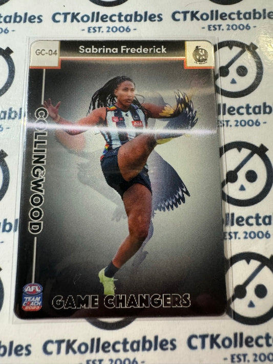 2023 AFLW Teamcoach Sabrina Frederick Game Changers #GC-04