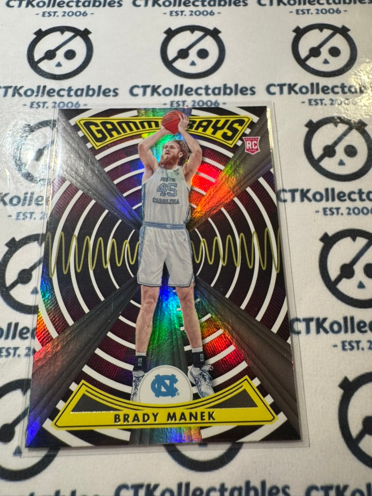 2022 NBA Panini Chronicles Draft Picks Brady Manek Gamma Rays ZG-BMA