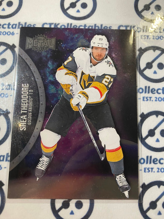 2021/22 Skybox NHL Metal Universe Base Shea Theodore #54 Golden Knights